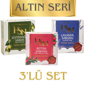HSN Altın Seri 3’lü (Lavanta – Zeytinyağlı – Bıttım)